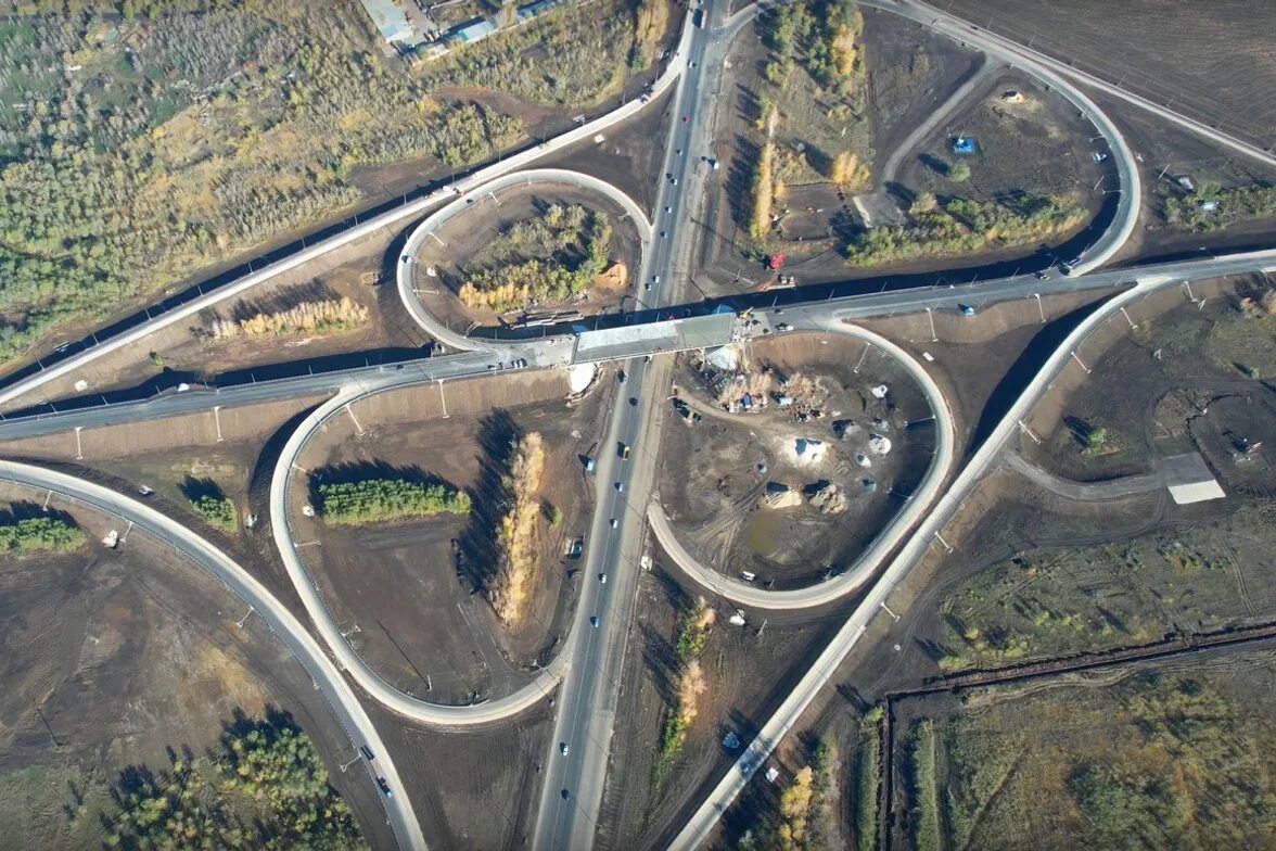 Дороги красный яр. Развязка на м5 красный Яр. Новая развязка на Пугачева Уфа. Развязка в Самаре. Развязка красный Яр Самара.