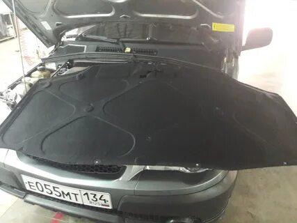 Утеплитель капота шевроле нива
