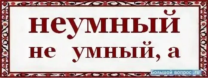 Отнюдь не скучная как пишется. Неумный как пишется. Неумный ответ. Не умен как пишется. Неумный человек как пишется.