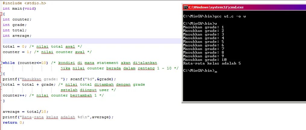 Counter++;. Count = 1 while count <= 10 do display count add 1 to count endwhile. 2 Count System. INT+for+while=Void. Int co