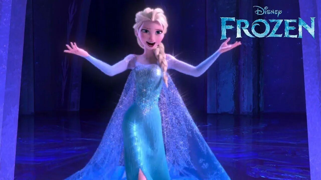 Английские песни эльзы. Frozen - Idina Menzel - Let it go.