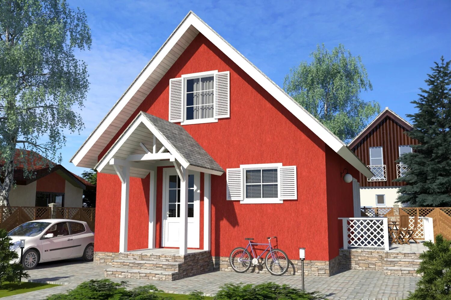 Домики красного цвета. Красный дом. Каркасный дом красного цвета. Дачный домик красного цвета. Дом с красной крышей.