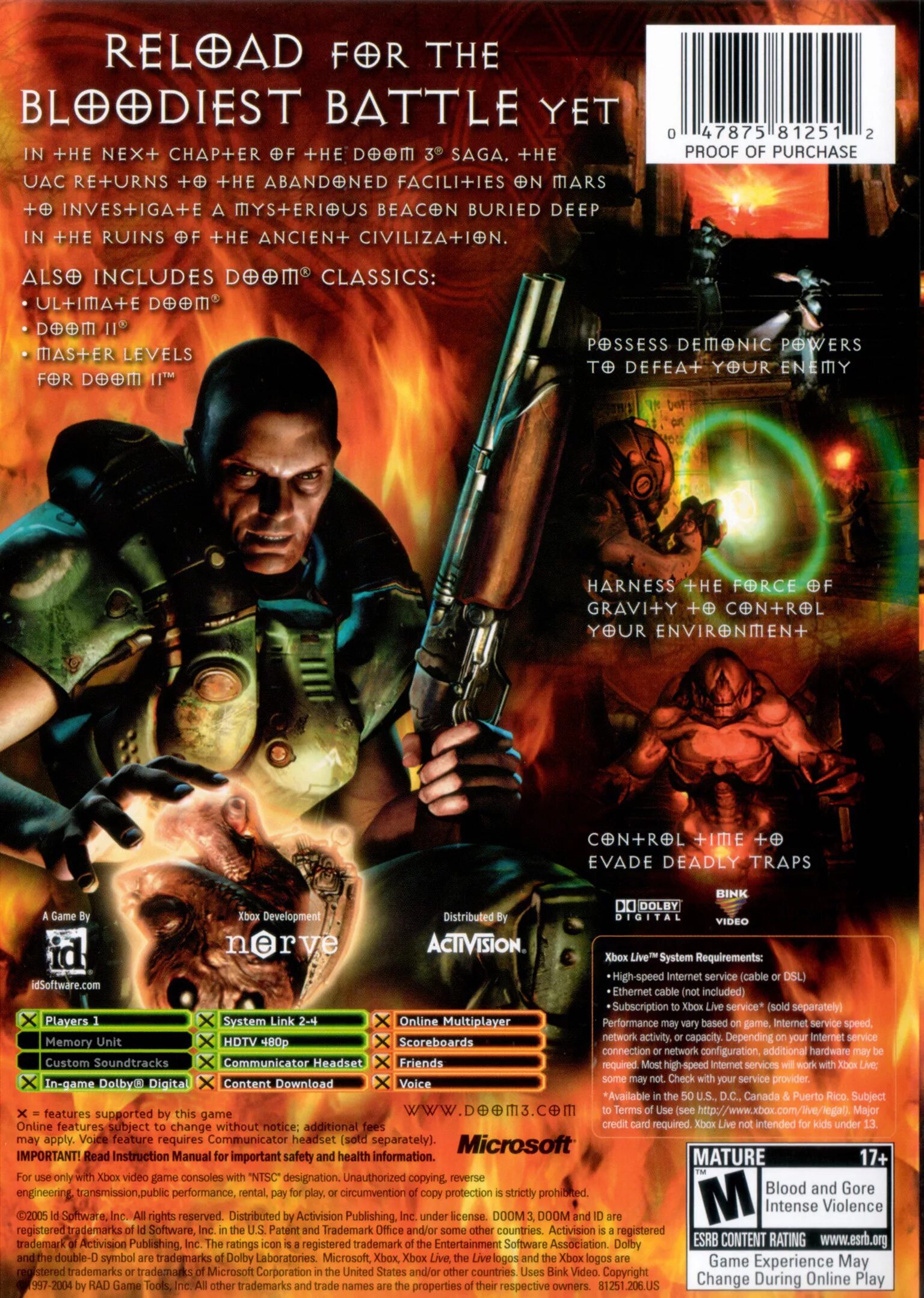 Doom 3 resurrection of evil