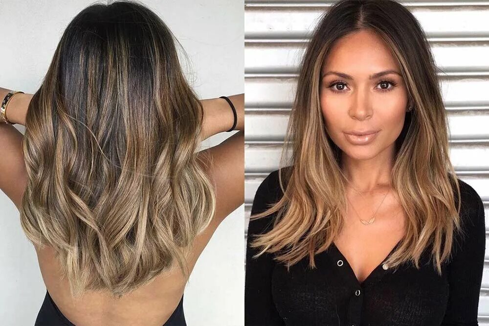 Блондирование на темные волосы фото Bronde Ombre Hair 2017 YouTube