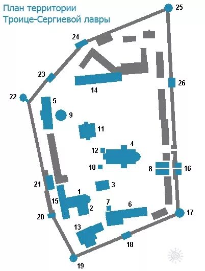 Условный знак троице сергиева лавра 3 класс. Троице Сергиева Лавра план монастыря. Троице-Сергиева Лавра схема. Троице-Сергиева Лавра план-схема территории. Свято-Троицкая Сергиева Лавра план схема.