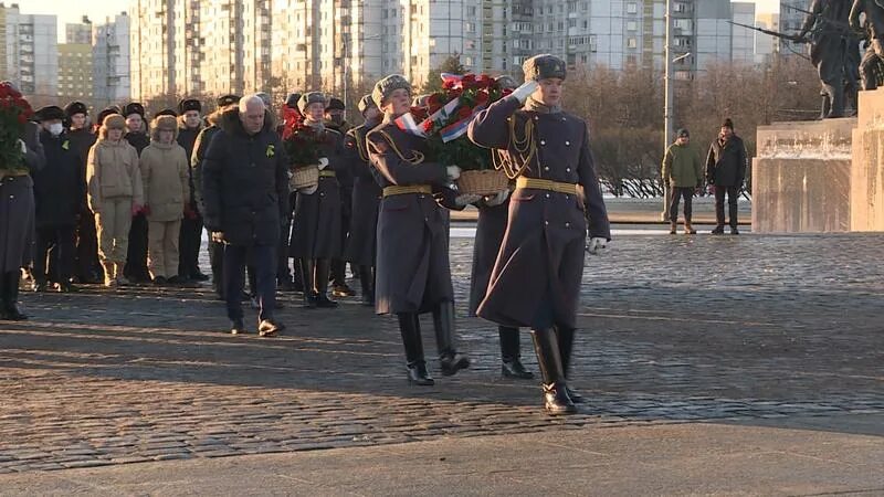 Событие 19 ноября. СПБ прорыв блокады монумент. Блокада Ленинграда возложение цветов Лобня. 2 Февраля 80 лет прорыва блокады Ленинграда.