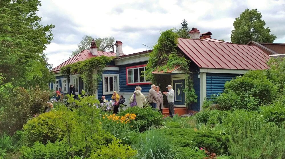 Музей Паустовского в Тарусе. Дача Паустовского в Тарусе. Дом-музей к. г. Паустовского (Таруса).