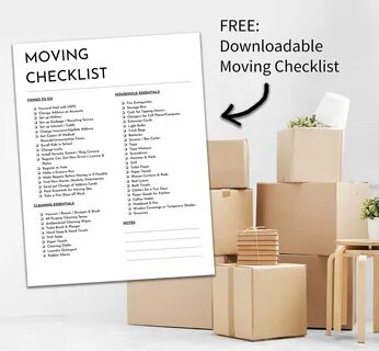 Moving checklist toronto