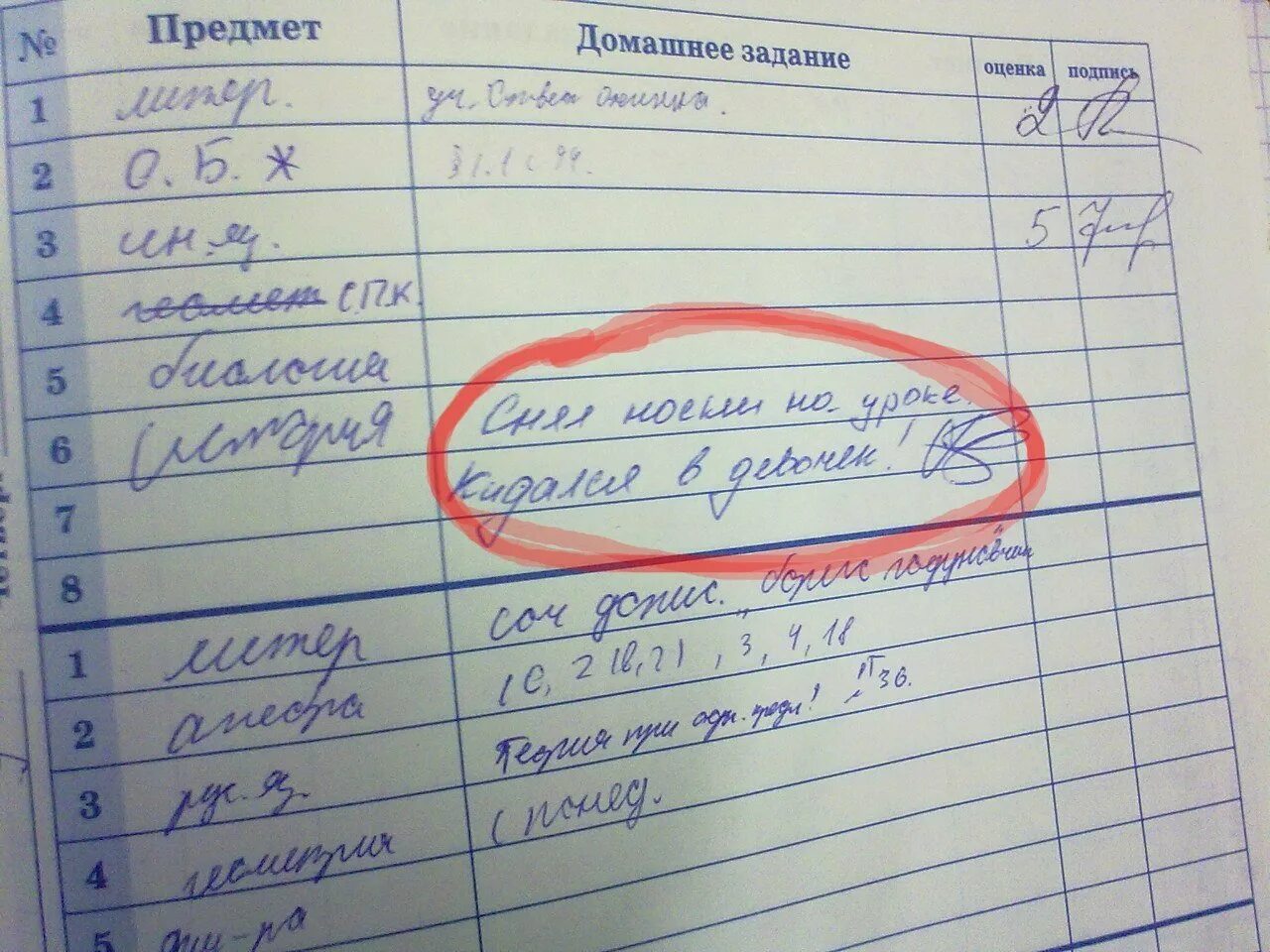 6 уроков задали. Смешные записи в дневниках. Школьные приколы. Приколы из школьных Дневников. Смешные записи в дневниках и тетрадях школьников.