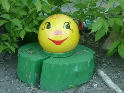 Сделать колобка своими руками для сада