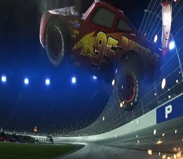 Mcqueen crashes