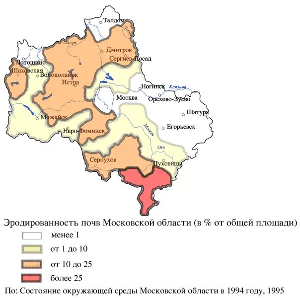Какая почва в москве