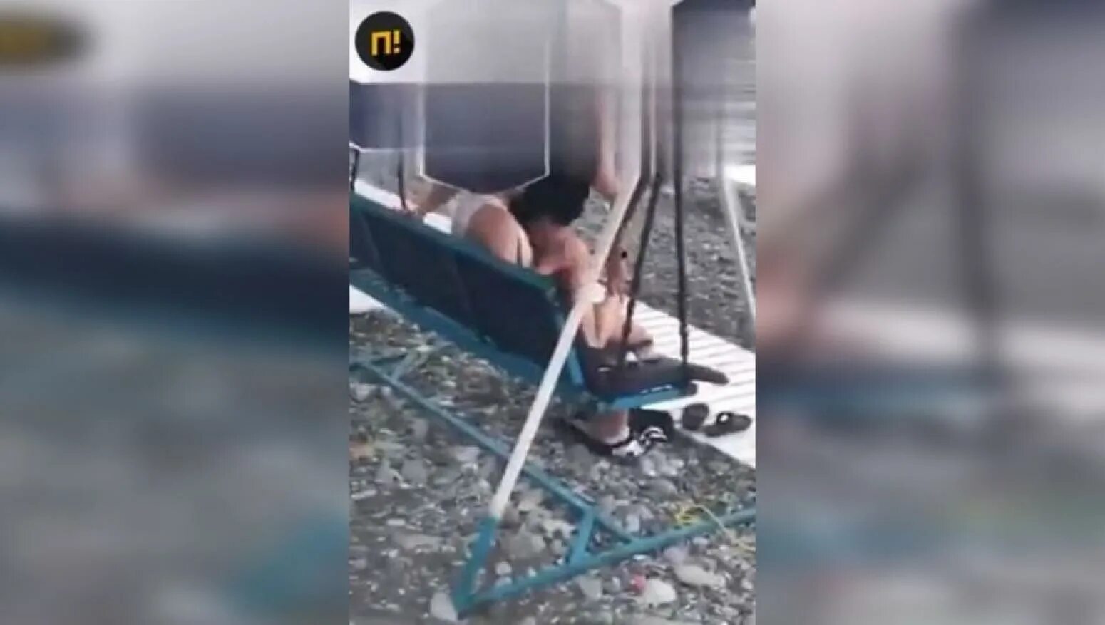 Секс На Пляже Застукали