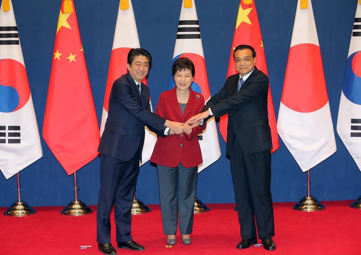 Трехсторонний саммит Южной Кореи, Китая и Японии. КНР И Южная Корея. Китай и Япония. Южная Корея Китай и Япония.