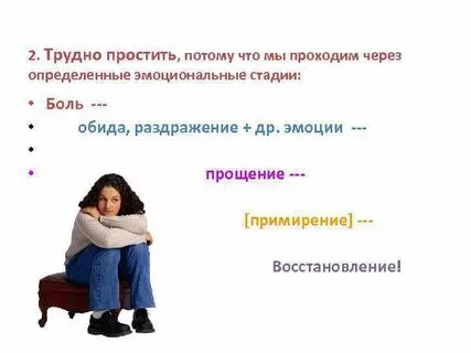 Трудно простить