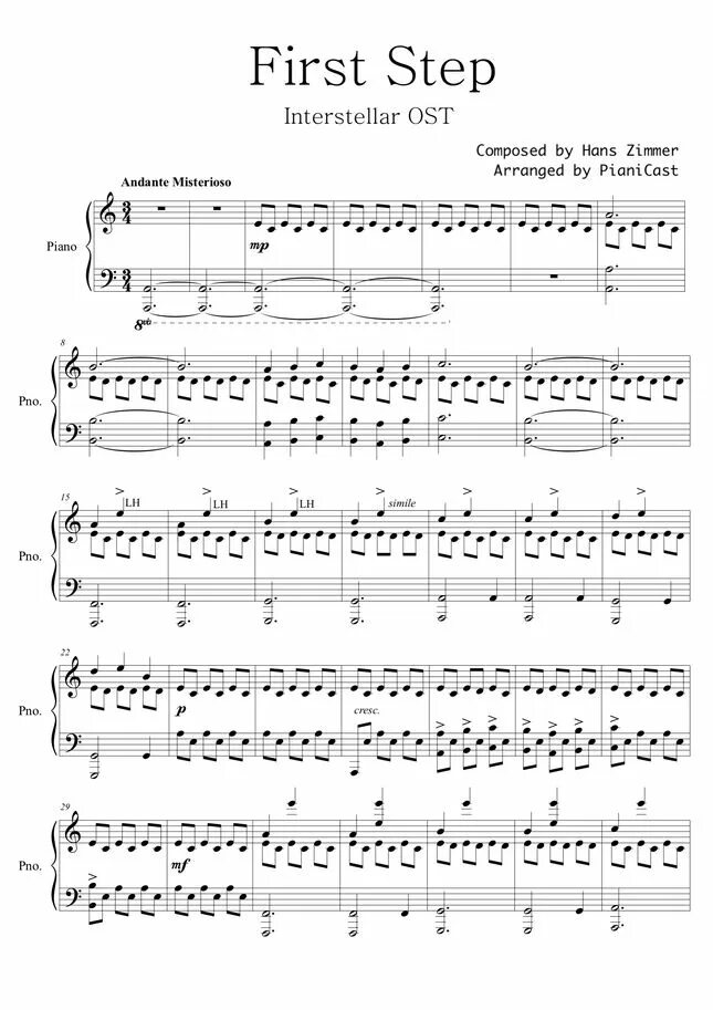 Мелодия из интерстеллар. Hans zimmer first step interstellar main theme ноты. ноты для фортепиано интерстеллар hans zimmer. ханс циммер интерстеллар ноты для фортепиано. ноты для фортепиано ханс циммер интерстеллар first step.