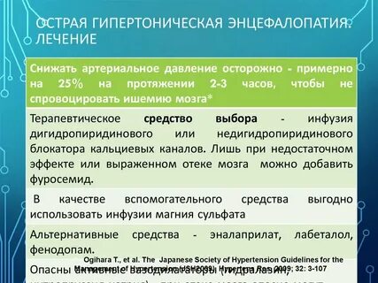 Какие лекарства энцефалопатия