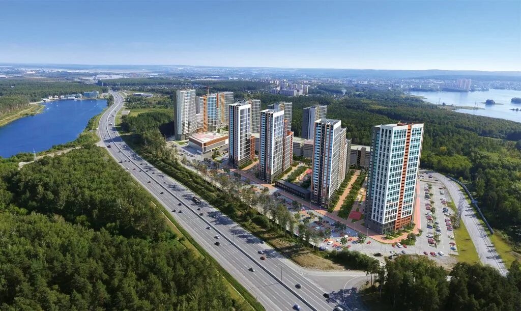 Застройка районов екатеринбурга