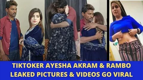 TikToker Ayesha Akram & Rambo Leaked Pictures & Videos Go V...
