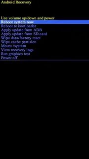Reboot to begin