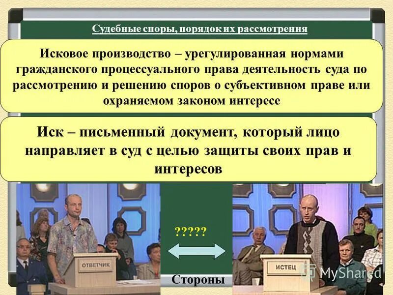 Административный процесс обществознание 11 класс