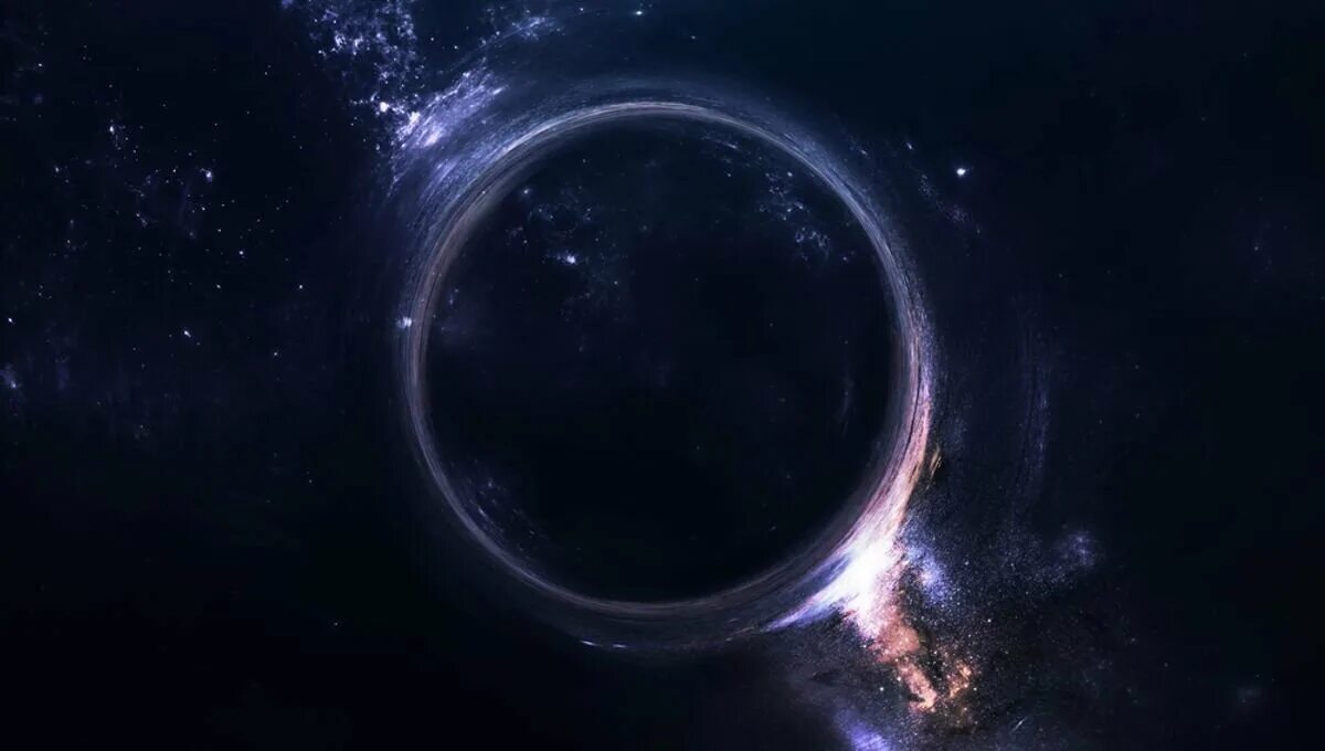 Свет вокруг черной дыры. Черная дыра Интерстеллар. Ton 618. Чёрная дыра в космосе.