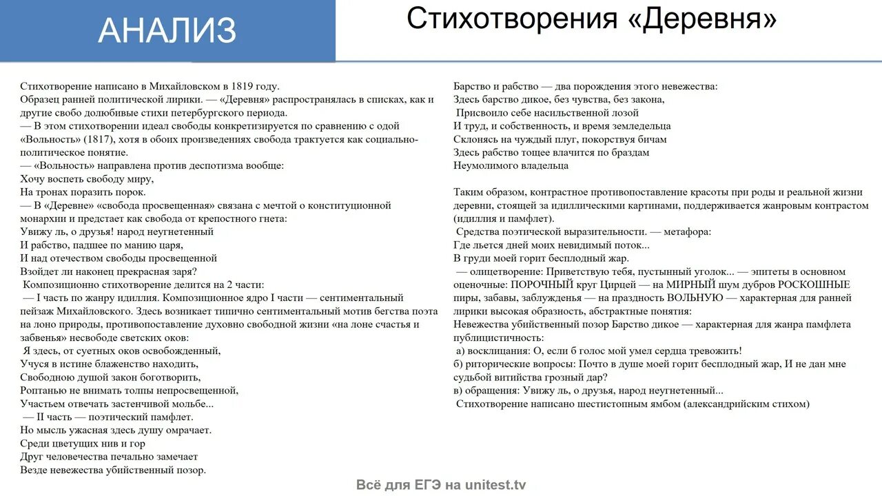 Текст о пушкине основная мысль текста. Анализ стихотворения деревня Пушкин. Анализ стихотворения Пушкина деревня. Стихотворение Пушкина деревня анализ стихотворения. Деревня Пушкин анализ.