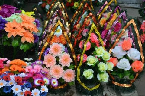 Кладбища искусственные цветы своими руками