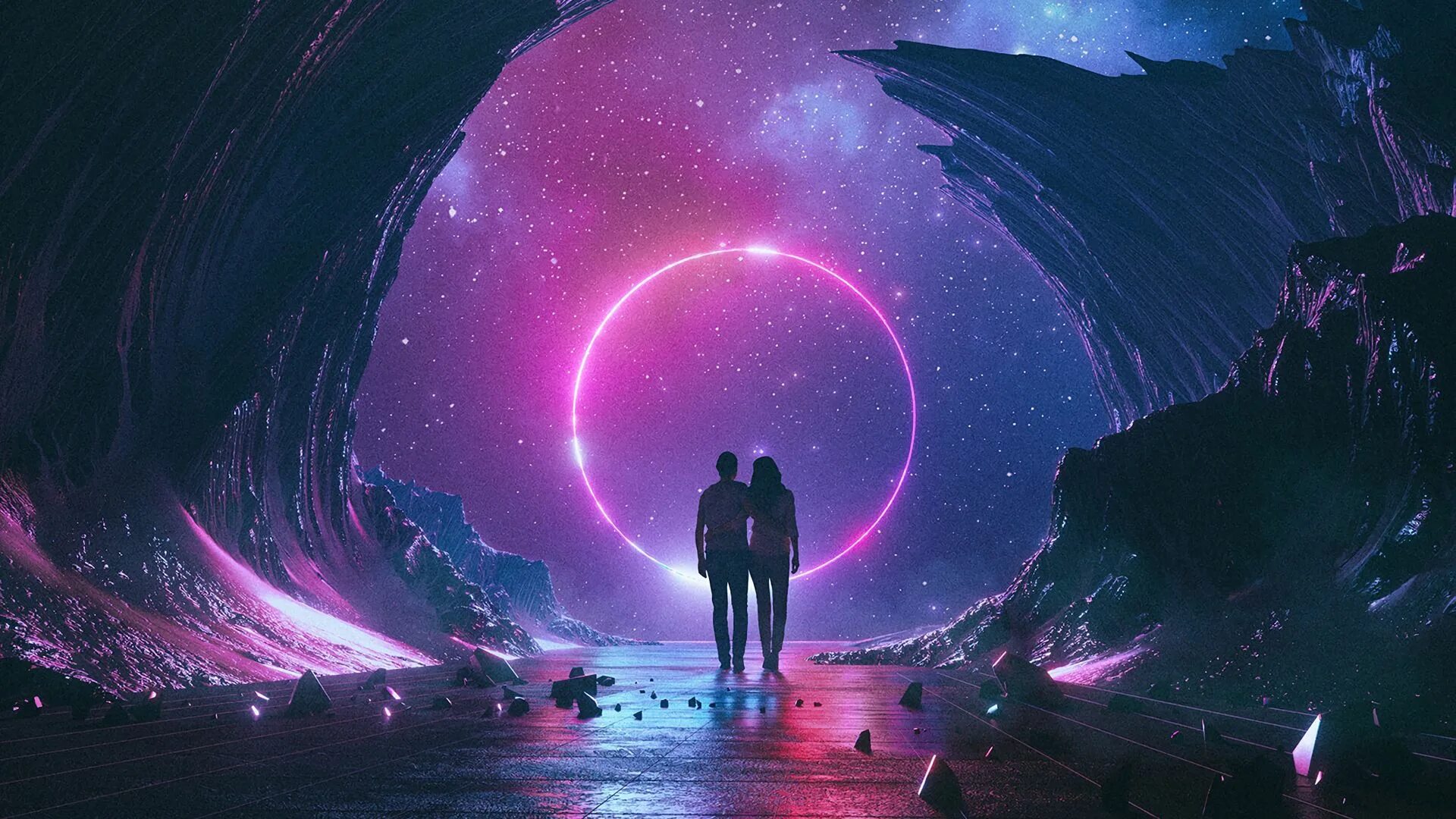 Imaginary sky. Imaginary sky