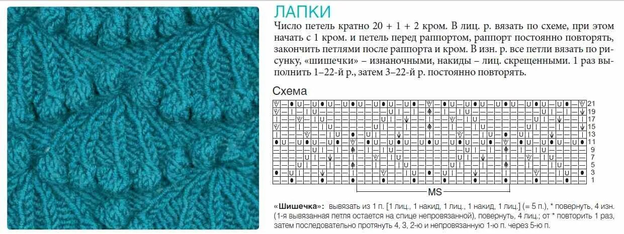 Узоры спицами. Схемы вязания спицами. Узоров для вязания на спицах. Ракушка спицами схемы