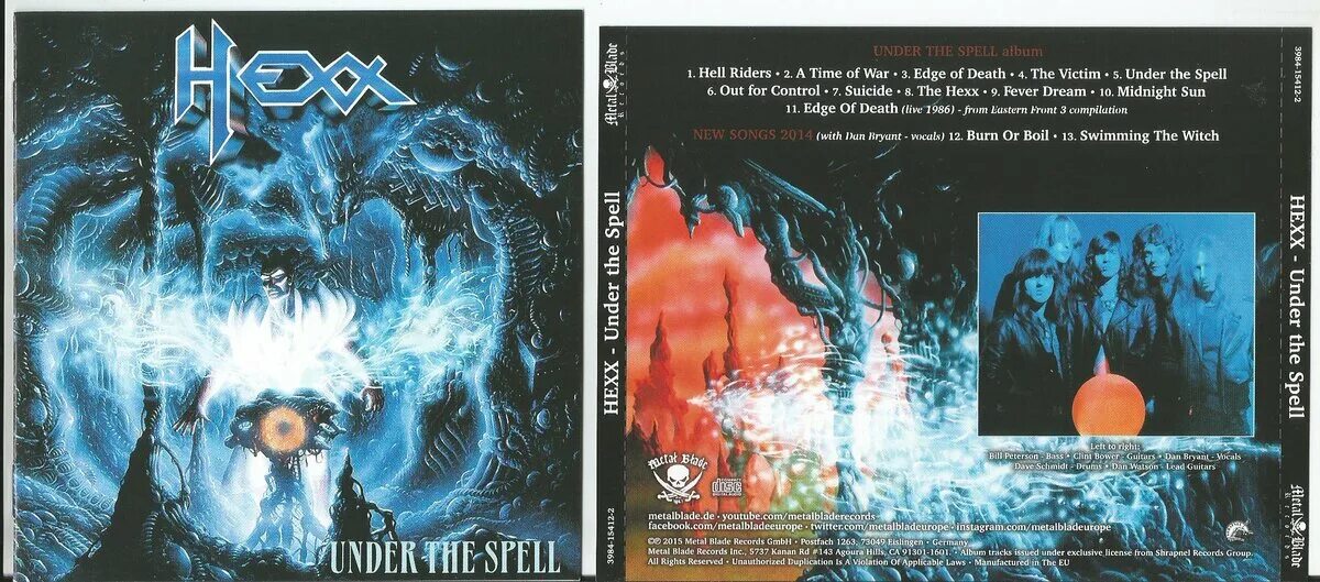 Under ur spell by snwstpprs. Hexx 1986 under the spell. hexx группа 1984. spell. under a spell.