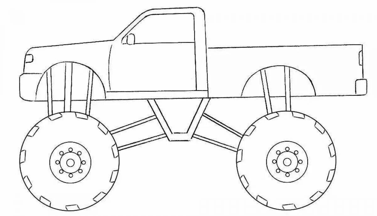 Монстр трак легкие. Машинки монстр трак для детей. Monster jam раскраска. Монстр трак рисунок. Монстр трек раскраска для детей.
