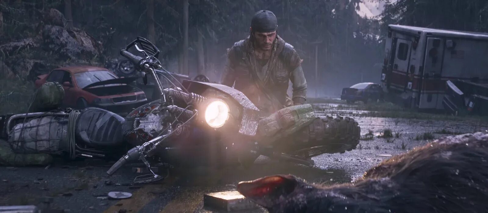 Days gone notes. Days gone. джек days gone. байк дикона сент джона. days gone 2.