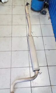 Глушитель калина 1 хэтчбек