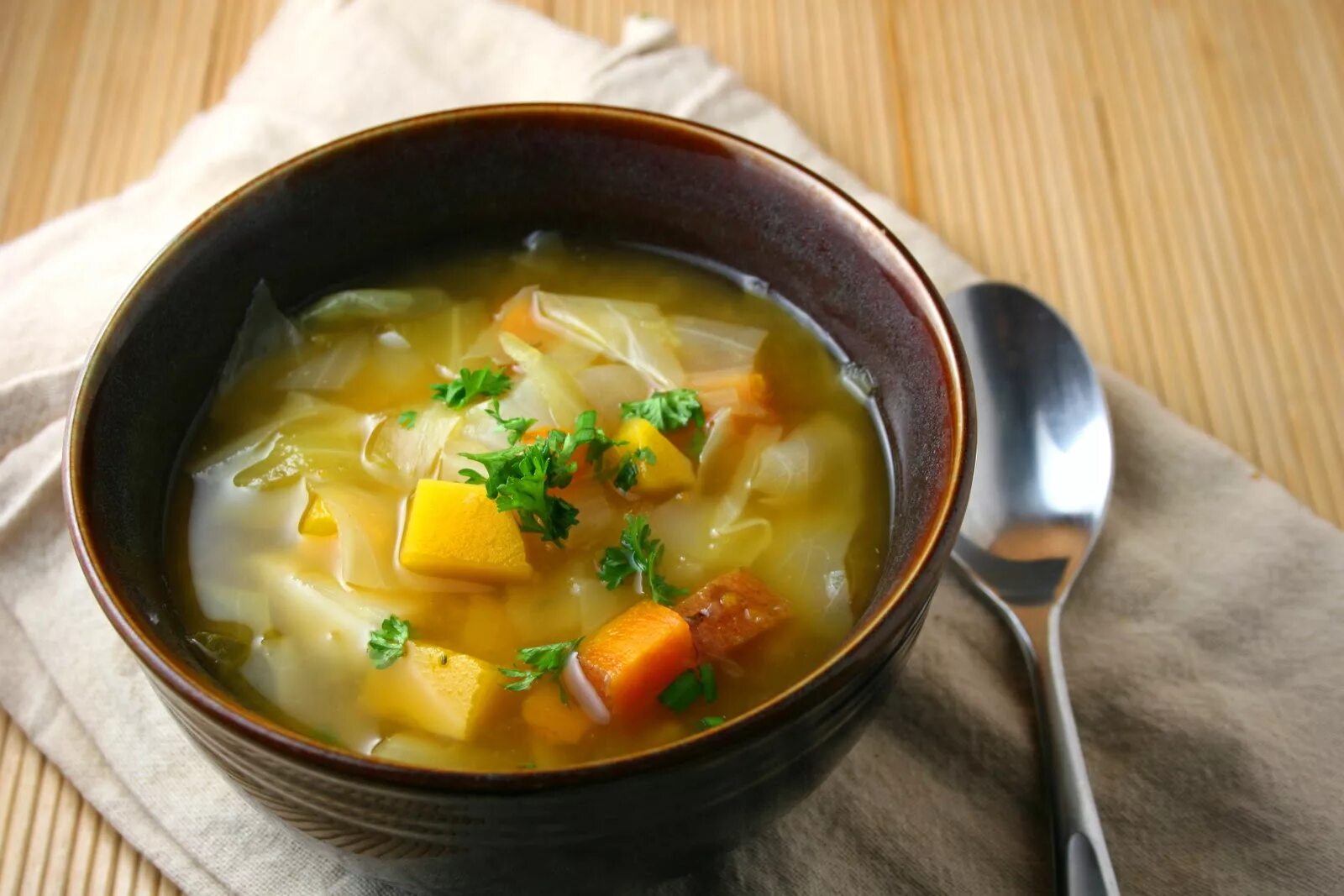 Супы с мясом без картофеля