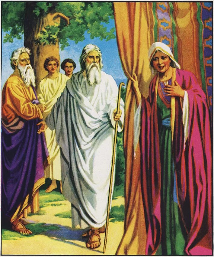 Главная мысль сказки три завета. Три божьих вестника у авраама. Авраам и сарра ветхий завет. Три завет. Авраам изгоняет агарь.