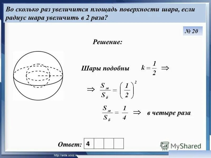 Во сколько раз увеличились цены. Площадь шара и площадь поверхности шара. Площади поверхнасть шара. Площадь поверхности Шарр. Площадь поверхности первого ша.