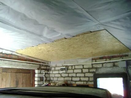 Утепляем потолок в гараже своими руками