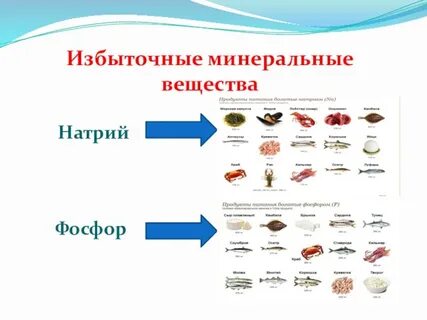 Минеральные вещества мяса рыбы