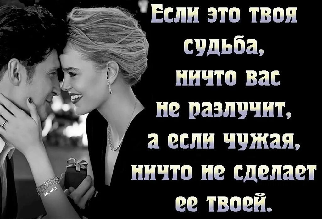 Вижу судьба твоя. Твоя судьба. Если это судьба. Если судьба то. Кого свел Бог того не разлучат люди.