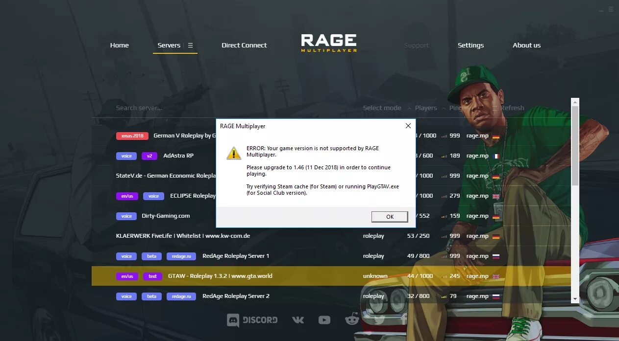 Unable to process authorization 4 rage mp. Рейдж ГТА 5. Рейдж РП ГТА 5. Ошибка Rage. GTA 5 Rp лаунчер.