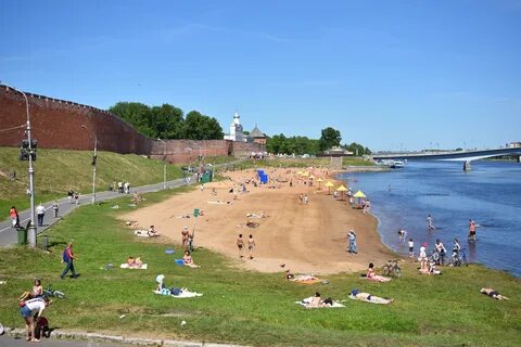 Пляжи новгороде