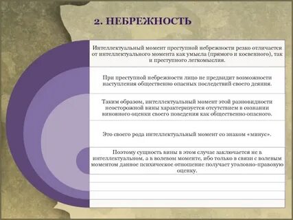 2 небрежность