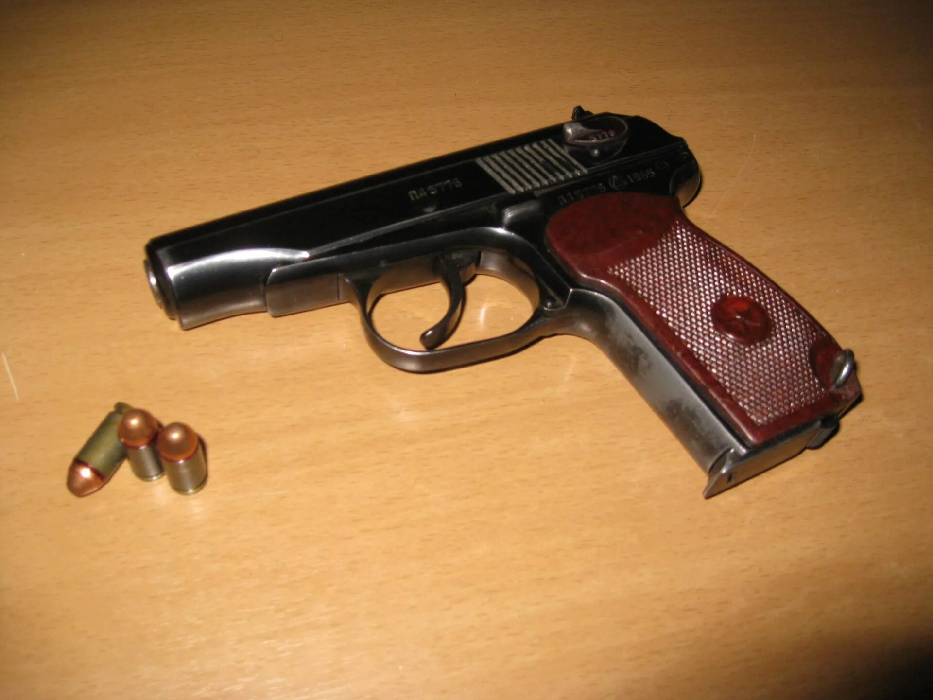 Пм огнестрельный
