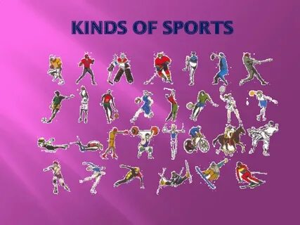 Kinds of sports