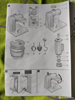 Как собрать кухонный комбайн