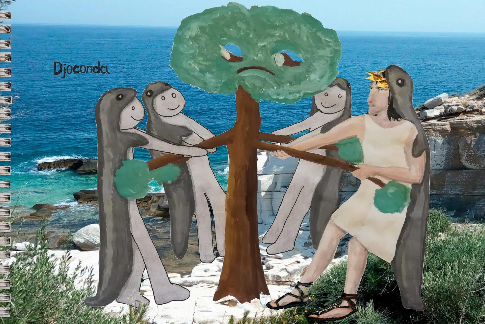 Остров где пенелопа. Эйдофея Одиссея. Гомер произведение Одиссей иллюстрации. Одиссея Жуковский иллюстрации.