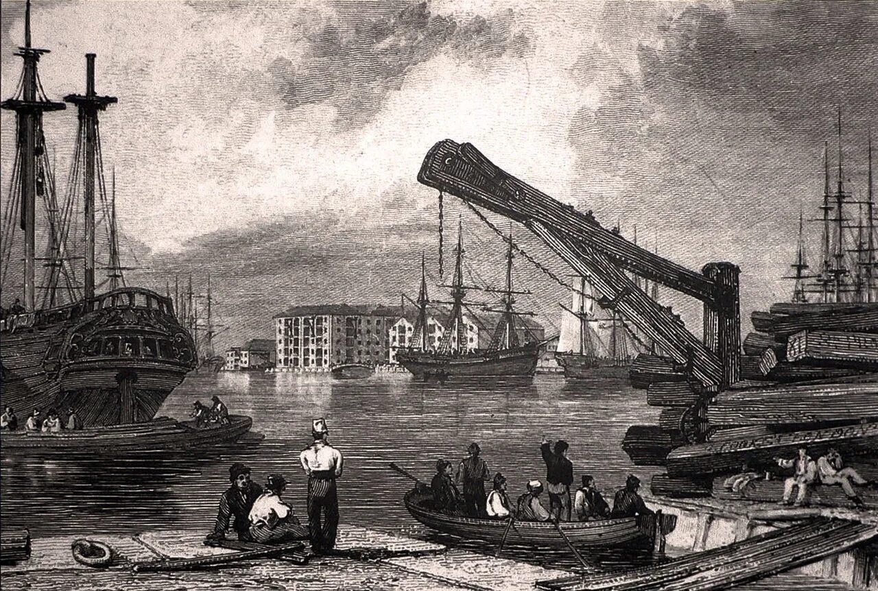 Англия начала 17 века. Лондон верфь 19 век. Бристоль порт 19 век. Англия 16 век Бристоль. Порт Лондона 19 век.