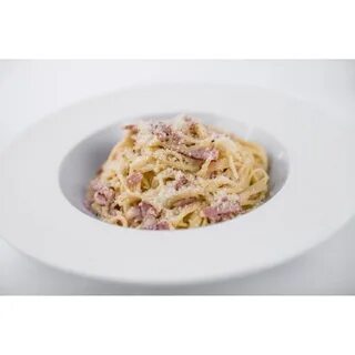 Карбонара классическая с беконом со сливками
