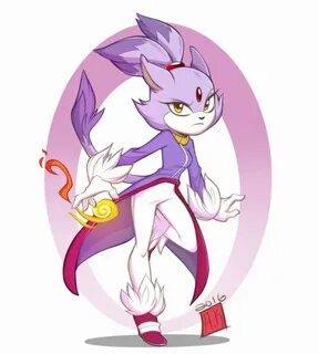 Blaze the Cat. 